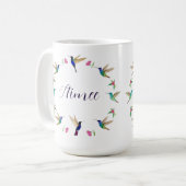 Mug Colibri personnalisé (Devant gauche)
