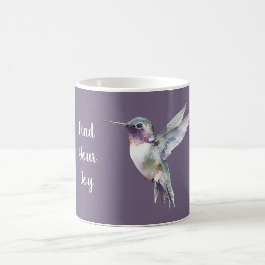 Mug Colibri Purple Find Joy (Centre)