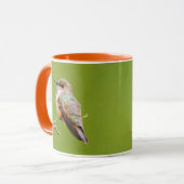 Mug Colibri roux assis en Californie Lilac (Devant gauche)