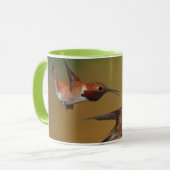 Mug Colibri Rufous de flottement (Devant gauche)