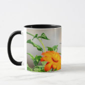Mug Colibri sur un plante à fleurs (Gauche)