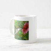 Mug Colibri throated rouge (Devant gauche)