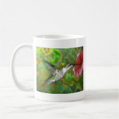 Mug Colibri throated rouge (Gauche)