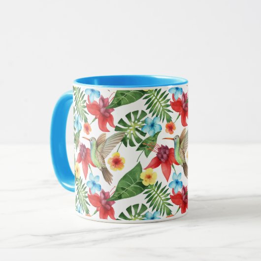 Mug Colibri tropical (Devant gauche)