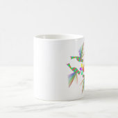 Mug Colibris Arc-En-Ciel Embrasser Une Fleur (Centre)
