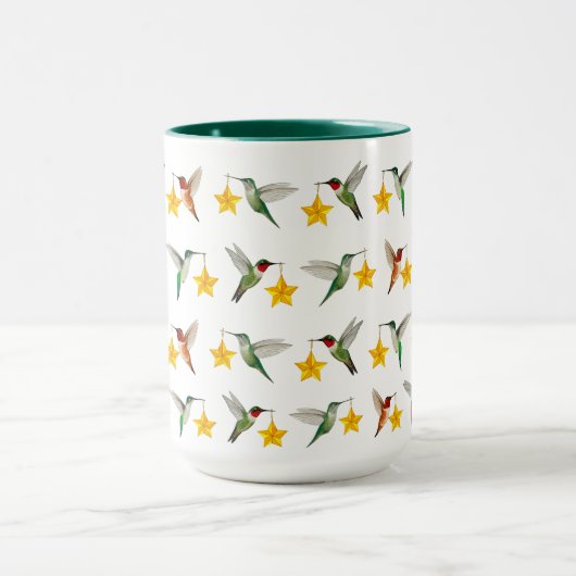 Mug Colibris de Noël (Centre)