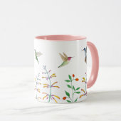 Mug Colibris d'été (Devant droit)