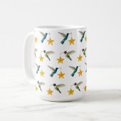 Mug Colibris et étoiles (Devant gauche)