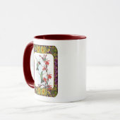 Mug Colibris et Fleurs #5 (Devant gauche)