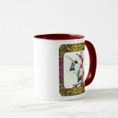Mug Colibris et Fleurs #5 (Devant droit)