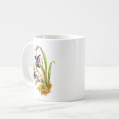 Mug Colibris et orchidées pourpres (Devant gauche)