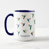 Mug Colibris personnalisés (Gauche)