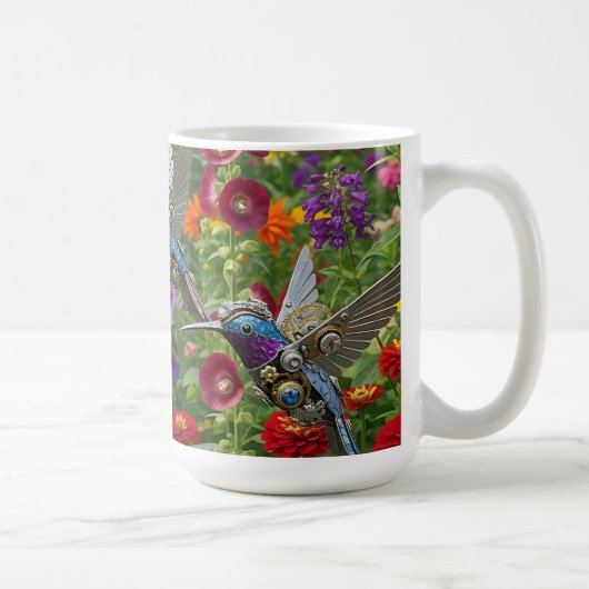 Mug Colibris Steampunk (Droite)
