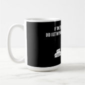 Mug Colis de voyage dans le temps Livraison Question d (Gauche)