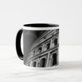 Mug Colisée romaine avec dessins architecturaux (Devant gauche)