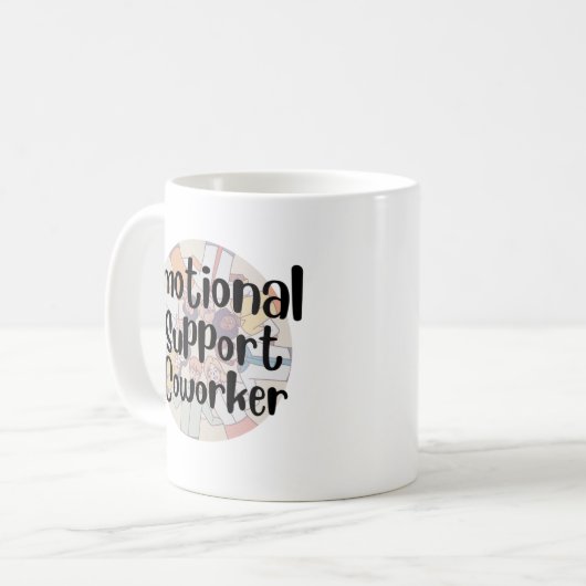 Mug Collaborateur de support émotionnel (Devant gauche)