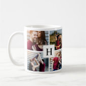 Mug Collage 5-Photo moderne (Gauche)