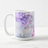 Mug Collage à fleurs printanières Hydrangea Pastel (Gauche)