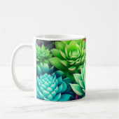 Mug Collage Aloe Vera et Succulents (Gauche)