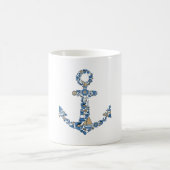 Mug Collage Ancre nautique (Centre)