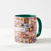 Mug Collage animal (Devant droit)