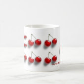 Mug collage avec des cerises (Centre)