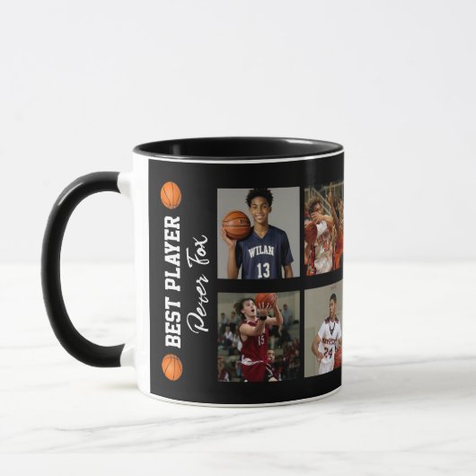 Mug Collage Basket-ball (Gauche)