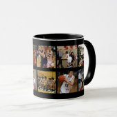 Mug Collage Basket-ball (Devant droit)