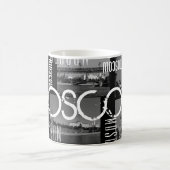 Mug Collage City Architecture de Moscou Russie (Centre)