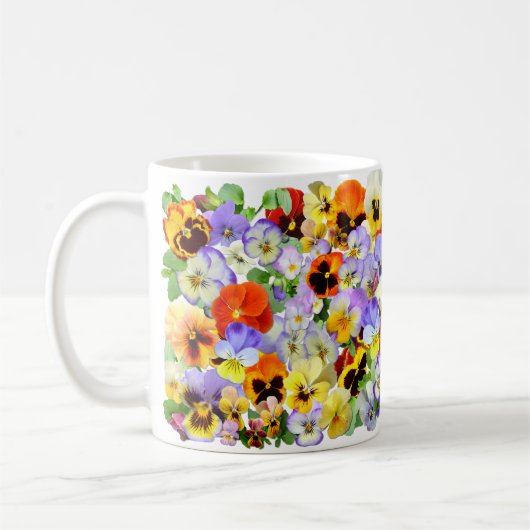 Mug Collage coloré de Pansy (Gauche)