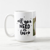 Mug Collage Couple Photo & Tout Ce Dont Vous Avez Beso (Gauche)