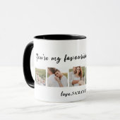 Mug Collage Couple Photo & Vous Êtes Mon Citation De L (Devant gauche)