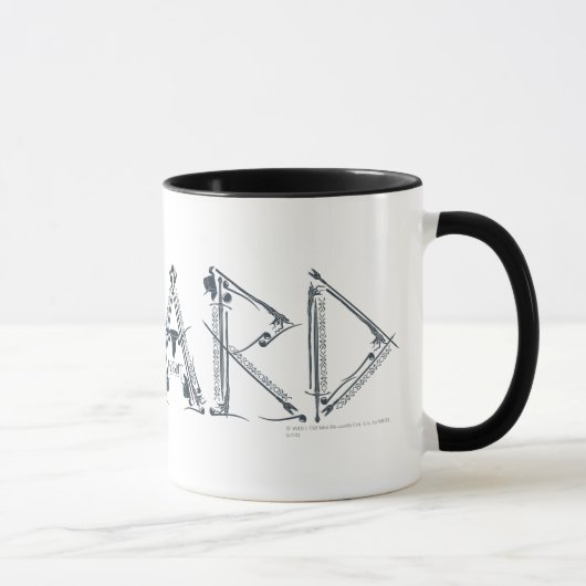 Mug Collage d'arme de magicien (Droite)