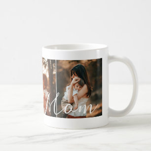 Mug Collage de 3 photos personnalisé Meilleure Maman