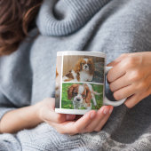 Mug Collage de 5 photos pour papa de chien