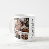 Mug Collage de bande de photo moderne (Devant gauche)