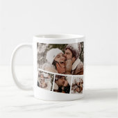 Mug Collage de bande de photo moderne (Gauche)