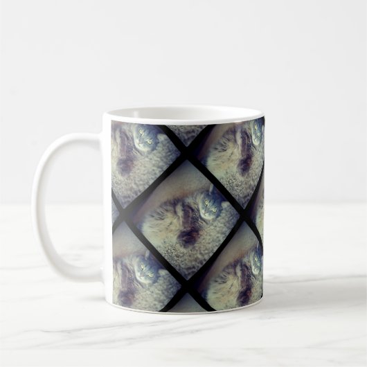 Mug Collage de chats par Shirley Taylor (Gauche)