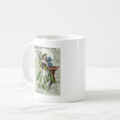 Mug Collage de fées vintages (Devant gauche)