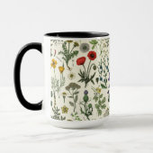Mug Collage de fleurs sauvages (Gauche)