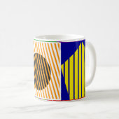 Mug Collage de forme Bauhaus (Devant droit)