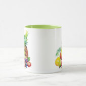 Mug Collage de Fruits Tropicaux (Centre)