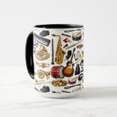 Mug Collage de groupe (Devant gauche)