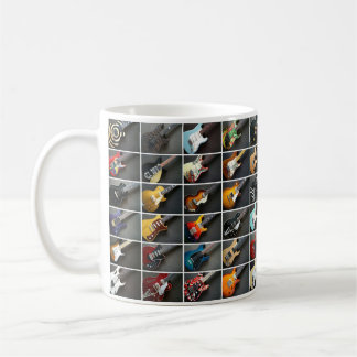 Mug Collage de guitare