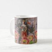 Mug Collage de la déesse céleste Vierge : Céleste vint (Devant gauche)