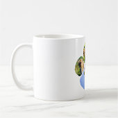 Mug Collage de la faune Bouddles de girafe (Gauche)