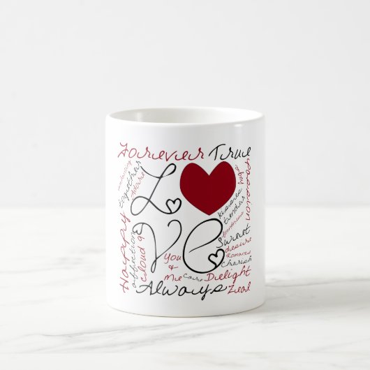 Mug Collage de lobe - changez la couleur (Centre)