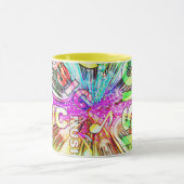 Mug Collage de musique (Centre)