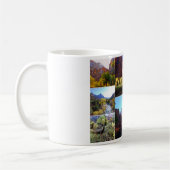 Mug Collage de parc national de Zion (Gauche)