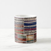 Mug Collage de patchwork : motif de courtepointe mixte (Centre)